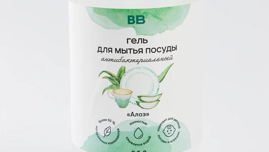 Гель для мытья посуды "Алоэ"