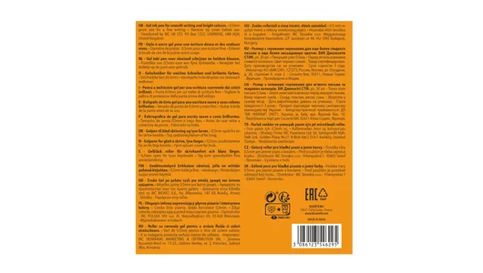 Ручка гелевая Bic ДжелСтик 0,5 мм синяя 1 шт