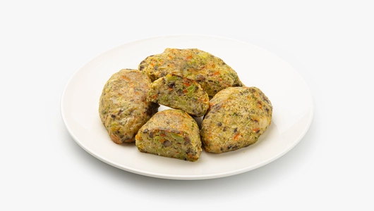 Голубцы ленивые с грибами и брокколи постные, зам.