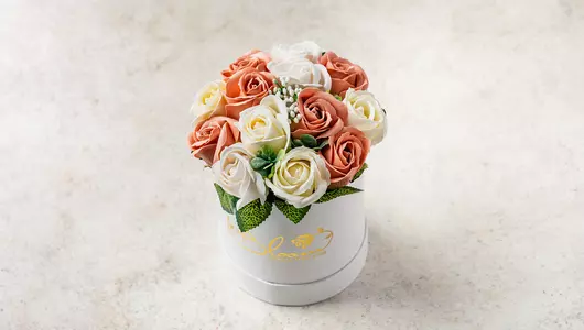 Букет из мыльных цветов №4, 12*14 см