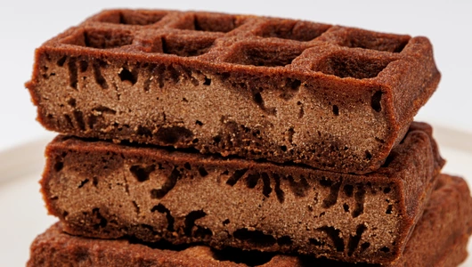 Вафли из тофу без глютена шоколадные, зам. Вафли из тофу без глютена шоколадные, зам.