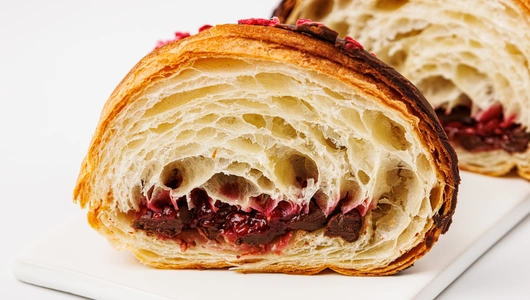 Ле Круассан Малина в шоколаде, кафе