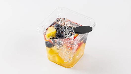 Желе фруктово-ягодное Манго, клубника, голубика, 200 г