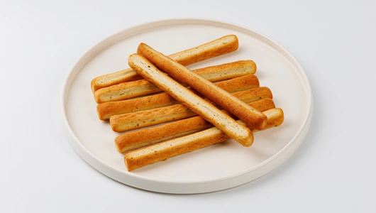 Палочки хлебные "Grissini" с итальянскими травами и морской солью