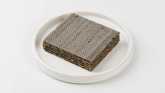 Вафли гречишные с белым кокосовым шоколадом