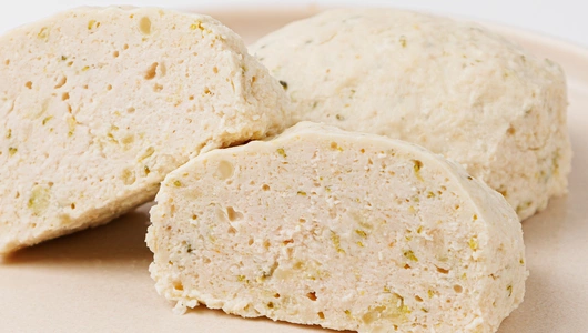 Котлета куриная на пару фаршированная брокколи