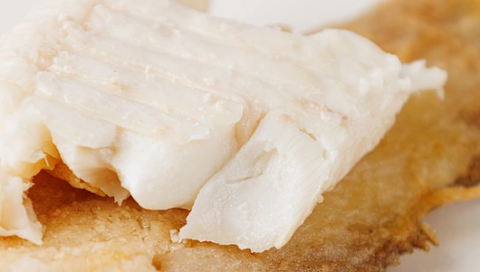 Камбала жареная, вес