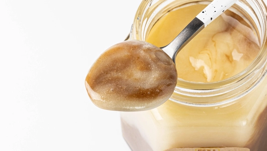 Мед "Полезный шоколад" с плодами рожкового дерева