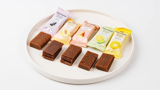 Ассорти из яблочной пастилы, 200г