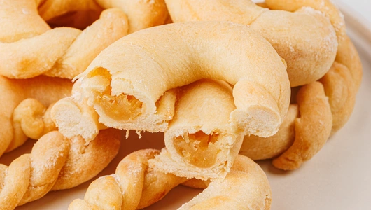 Печенье сдобное с апельсиновой начинкой