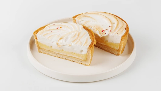 Тарталетка с лимонным курдом, веган Тарталетка с лимонным курдом, веган