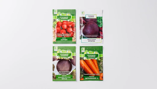 Набор семян овощей "Полезные корнеплоды"