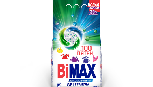 Стиральный порошок BiMax 100 пятен Automat для светлого и белого белья 3 кг