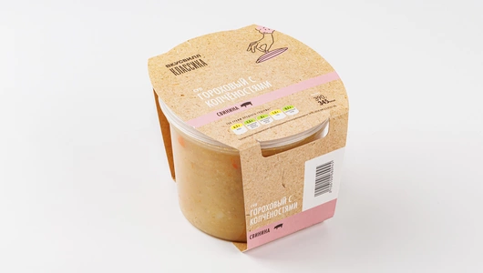 Суп "Гороховый" с копчёностями