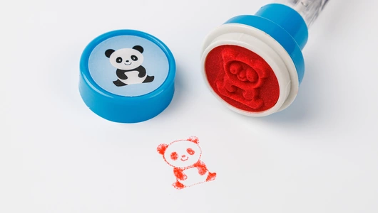 Ручка шариковая светящаяся с мыльными пузырями и штампом