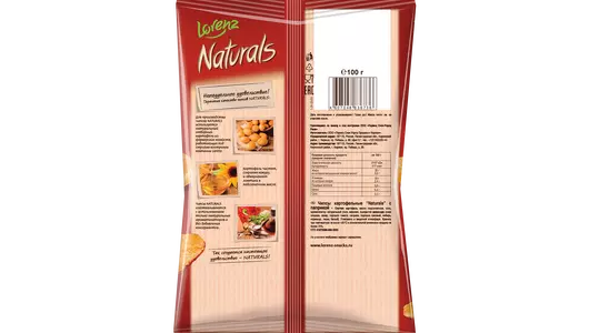 Чипсы картофельные Lorenz Naturals с&nbsp;паприкой 100 г