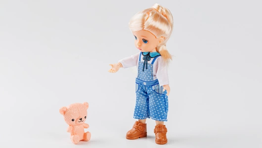 Игрушка "Модная кукла" на шарнирах