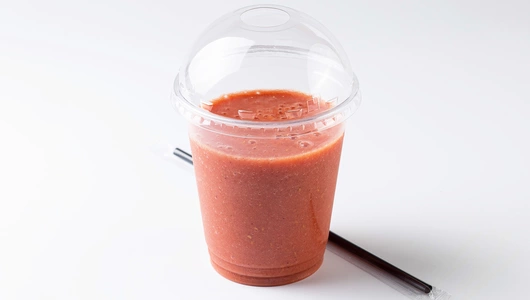 Смузи с клубникой 300 мл, кафе Смузи с клубникой 300 мл, кафе