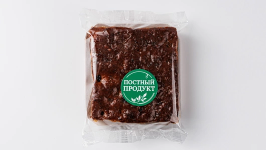 Коврижка яблочная постная, кафе