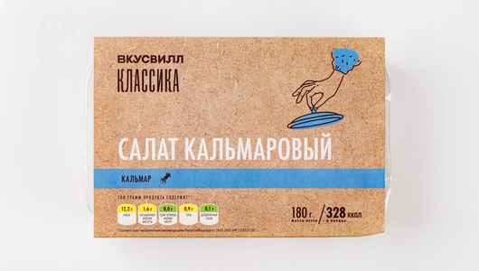 Салат "Кальмаровый"