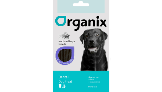 Organix лакомства Палочки-зубочистки с эвкалиптом для собак средних и крупных пород