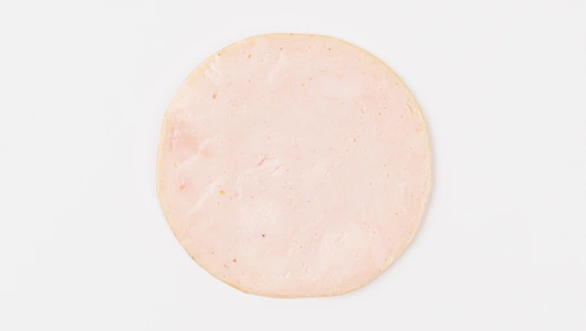 Ветчина из филе куриной грудки "Легкая классика", нарезка Ветчина из филе куриной грудки "Легкая классика", нарезка