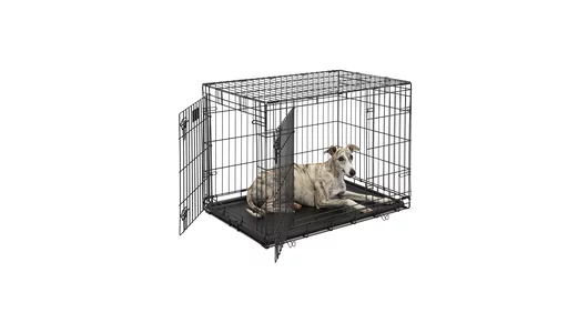 Клетка MidWest Life Stages для собак 93х59х63h см, 2 двери, черная