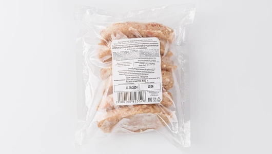 Котлеты из цыпленка-бройлера с моцареллой по-средиземноморски, зам.