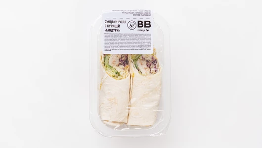 Сэндвич ролл с курицей "Тандури" Сэндвич ролл с курицей "Тандури"