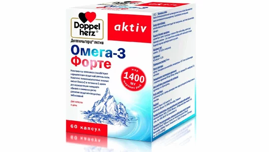 Доппельгерц Актив Омега-3 Форте капс N60