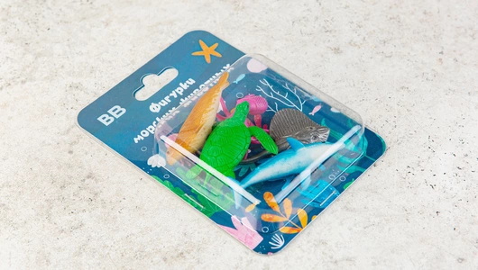 Фигурки морских животных в ассортименте