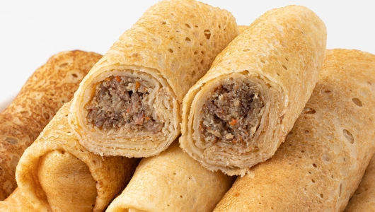 Блинчики с мясом зам., 800 г Блинчики с мясом зам., 800 г