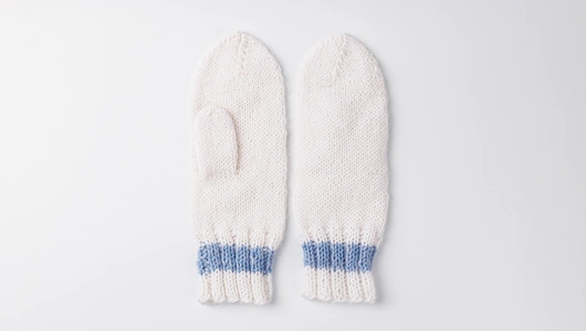 Варежки вязаные от бабули