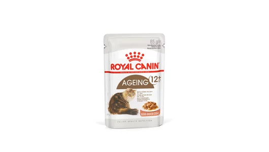 Royal Canin паучи Паучи для кошек старше 12 лет, AGEING 12+, кусочки в соусе
