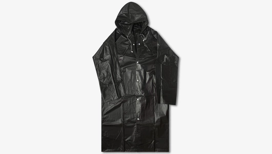 Плащ-дождевик с капюшоном на кнопках (взрослый), в ассортименте