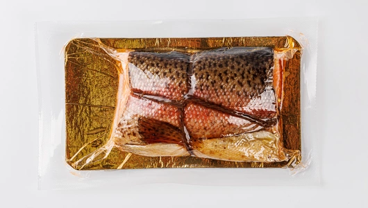 Форель радужная горячего копчения, вес