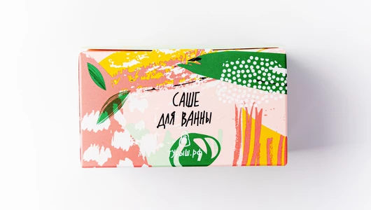 Арома-соль с травами для принятия ванн