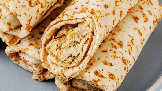 Блинчики с капустой и яйцом, зам.