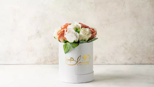 Букет из мыльных цветов №4, 12*14 см