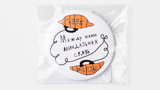 Значок "Миндальная связь"