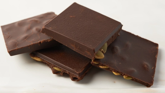 Шоколад темный с протеином семян тыквы