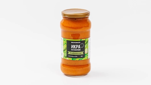 Икра из кабачков (без доб. сахара), 480 г