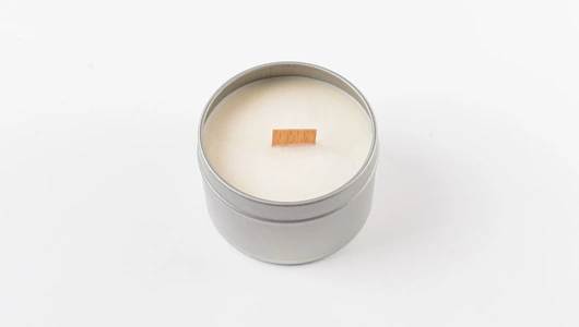 Свеча соевая в баночке 100 мл, запах "Если бы крапива была мятной"