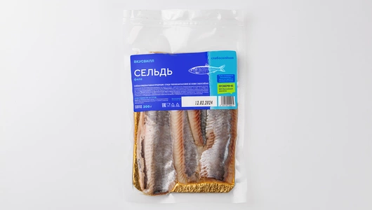 Сельдь слабосоленая филе, 200 г Сельдь слабосоленая филе, 200 г