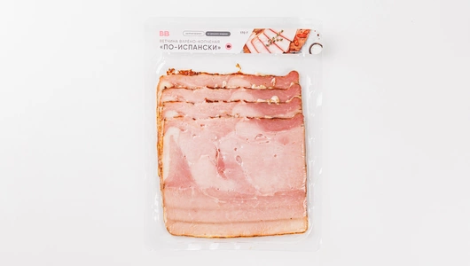 Ветчина По-испански варено-копченая, нарезка