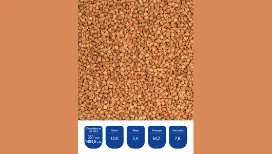 Крупа гречневая Мистраль Ядрица 900 г