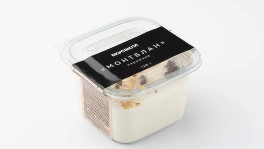 Пирожное "Монтблан"