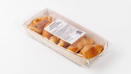 Круассаны-мини с вареной сгущенкой, 6 шт Круассаны-мини с вареной сгущенкой, 6 шт