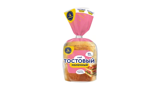 Хлеб Самарский Хлебозавод №5 Тостовый молочный нарезанный 350&nbsp;г