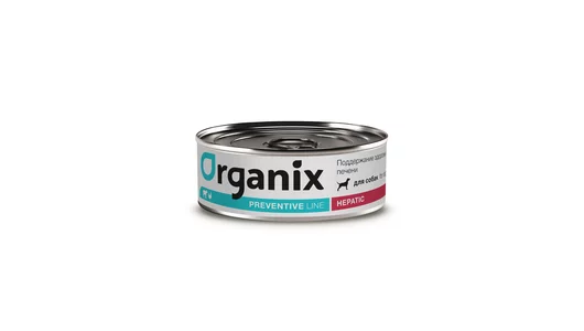 Organix prof консервы (профилактика) Hepatic Консервы для собак. Поддержание здоровья печени 100г